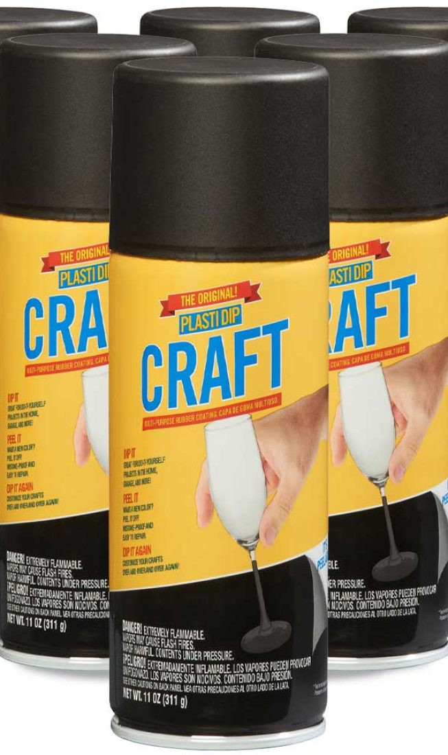 Plasti Dip Rubber Coating Spray & Dip For Foam Craft Projects